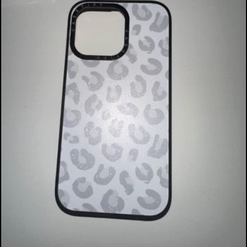 iPhone 13 Pro gray leopard casetify case